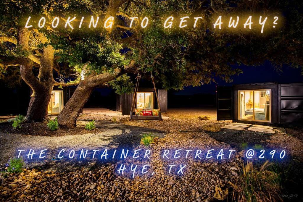 The Container Retreat @ 290 Wine Trail #10 Welcome Friends! Hye Kültér fotó
